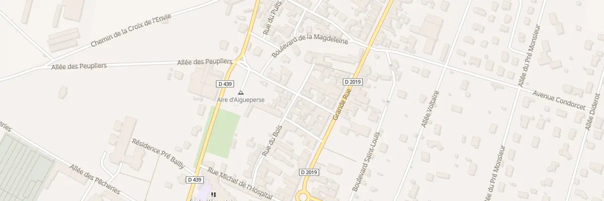 Plan du 9 Rue de la Porte aux Boeufs à Aigueperse