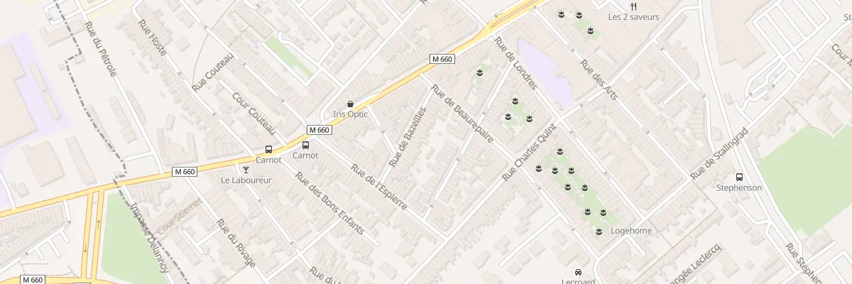 Plan du 19 Rue de Bazeilles à Wattrelos