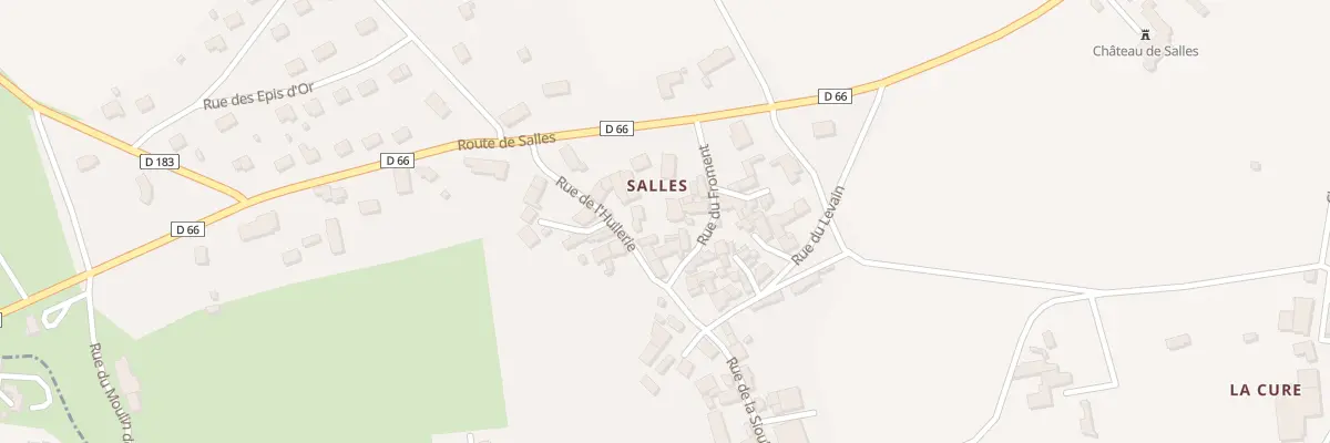 Plan du 9 Rue de l’Huilerie à Saint-Germain-de-Salles