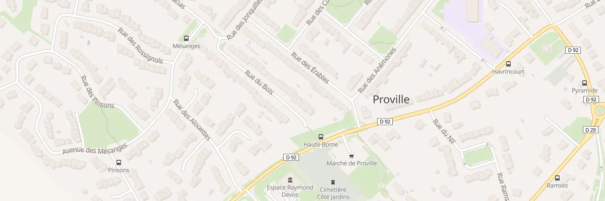 Plan du 51 Rue du Bois à Proville
