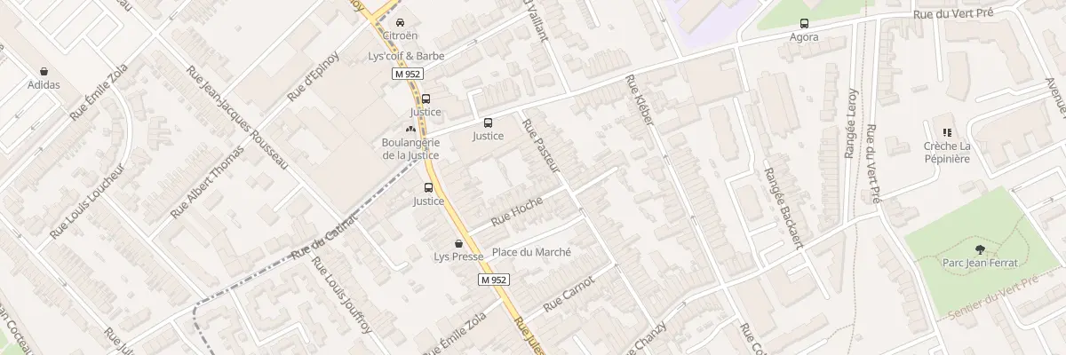 Plan du 29 Rue Pasteur à Lys-lez-Lannoy
