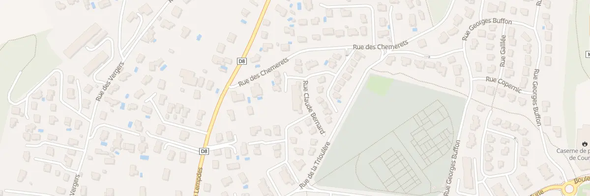 Plan du 20 Rue Claude Bernard à Cournon-d’Auvergne