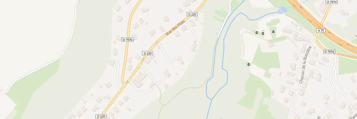 Plan du 21 Rue des Plats à Coudes