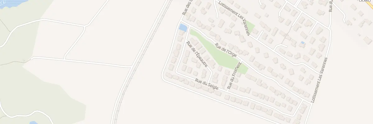Plan du 91 Rue du Seigle à Vic-le-Comte