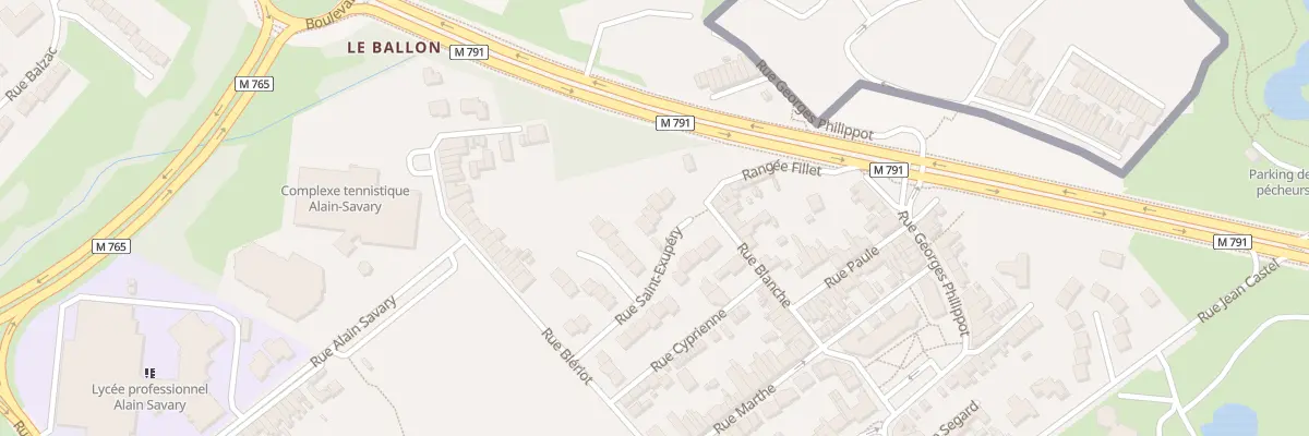 Plan du 29 Rue Saint-Exupéry à Wattrelos