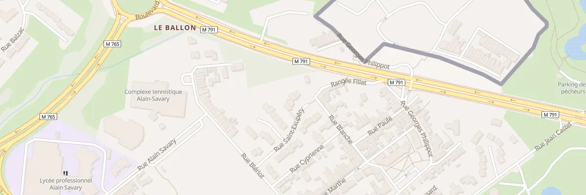 Plan du 31 Rue Saint-Exupéry à Wattrelos