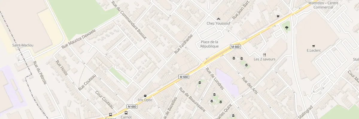 Plan du 273 Rue Faidherbe à Wattrelos