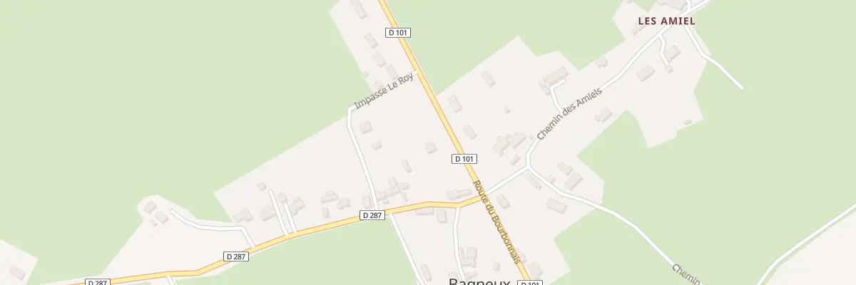 Plan du 8 Rte du Bourbonnais à Bagneux