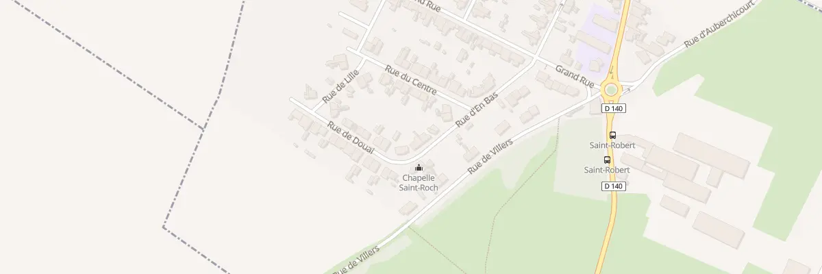 Plan du 12 Rue d’En Bas à Monchecourt