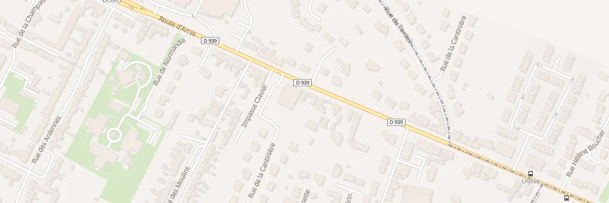 Plan du 375 Rte d’Arras à Raillencourt-Sainte-Olle