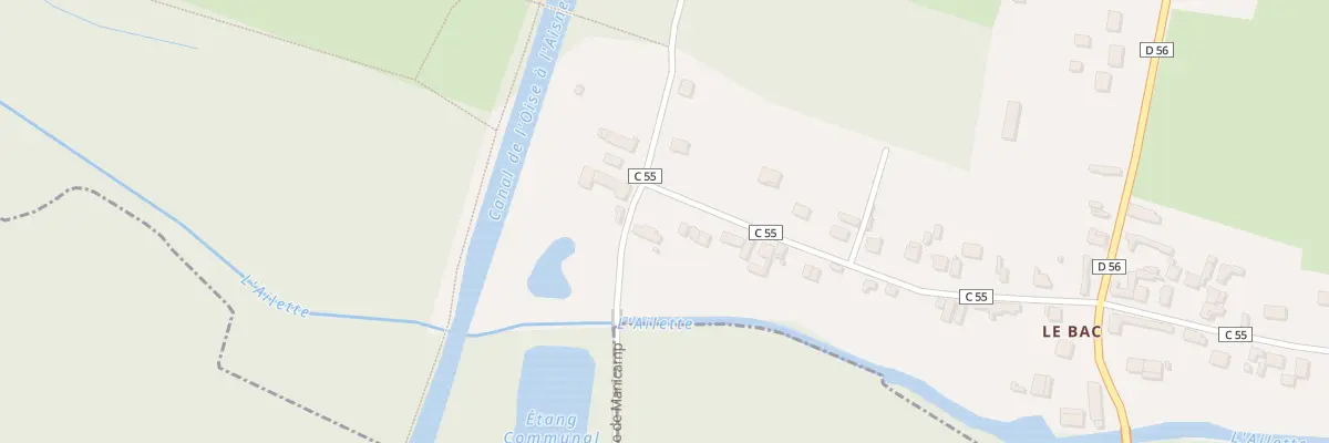 Plan du 14 Rue de l’Ailette à Bichancourt