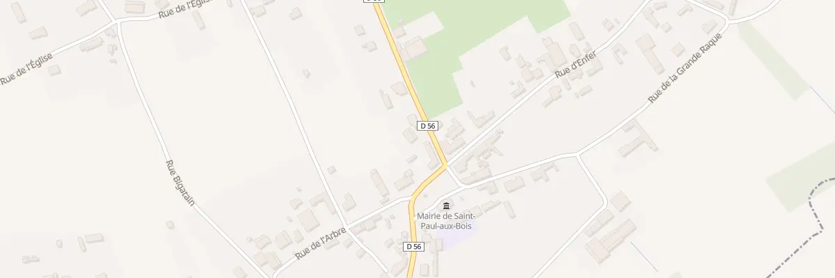 Plan du 281 Rue de Chauny à Saint-Paul-aux-Bois
