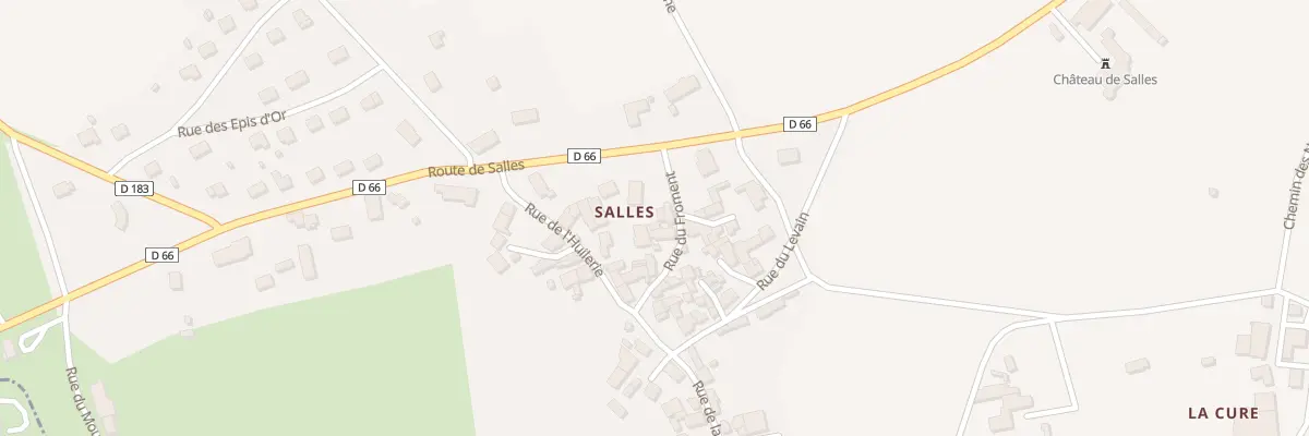 Plan du 8 Rue du Froment à Saint-Germain-de-Salles