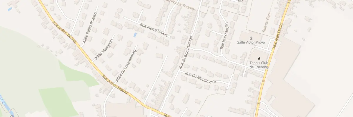 Plan du 34B Rue du Bon Passage à Chéreng