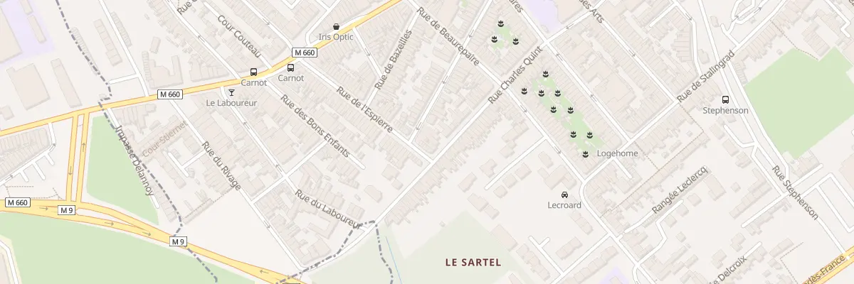 Plan du 49 Rue de l’Espierre à Wattrelos