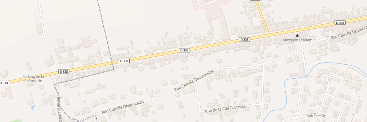Plan du 69 Rue Mal de Lattre de Tassigny à Chauny