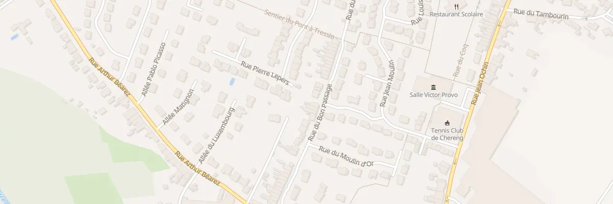Plan du 28 Rue du Bon Passage à Chéreng