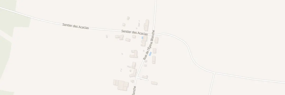 Plan du 25 Rue de l’Epine Blanche à Frétoy