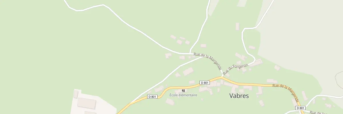 Plan du 9 Rue de la Margeride à Vabres