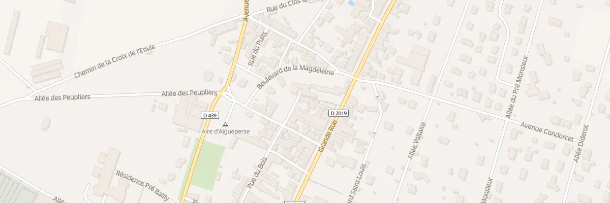 Plan du 201 Grande Rue à Aigueperse