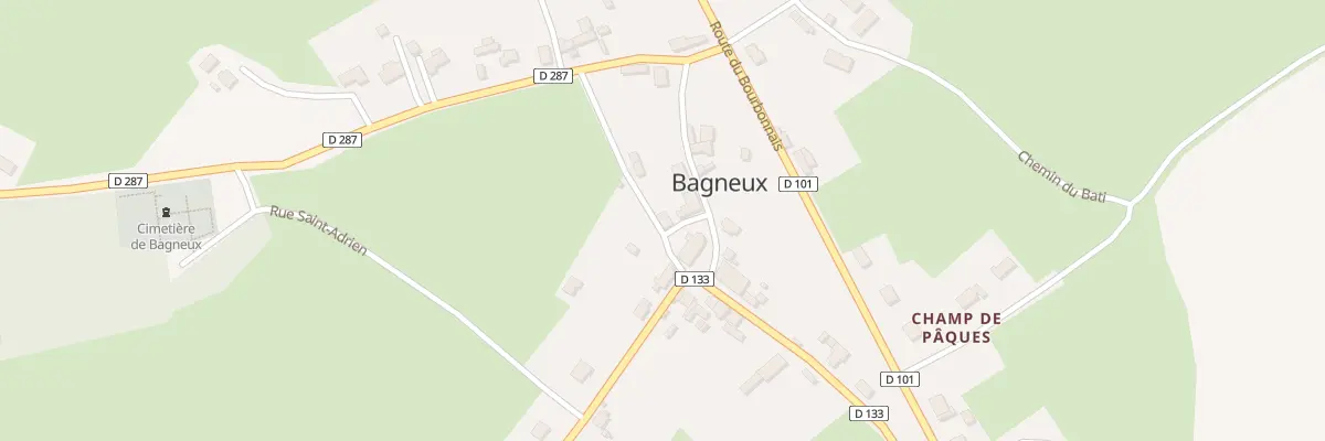 Plan du 3 Rue du Cordonnier à Bagneux