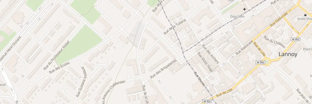 Plan du 16 Rue de la Tuilerie à Hem
