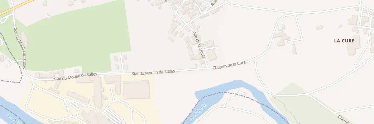 Plan du 39 Rue du Moulin de Salles à Saint-Germain-de-Salles