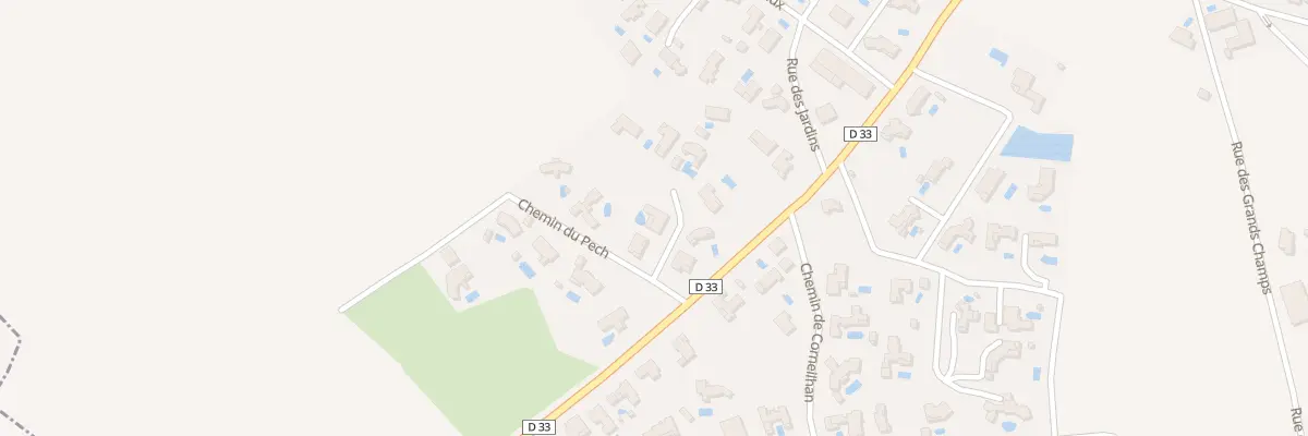 Plan du 4 Imp du Pech à Puimisson