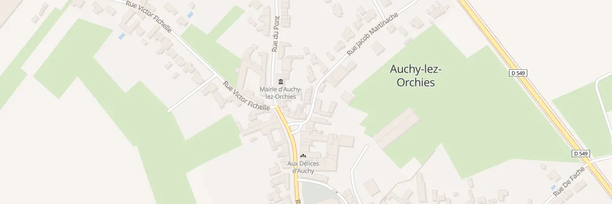 Plan du 21 Rue Jacob Martinache à Auchy-lez-Orchies