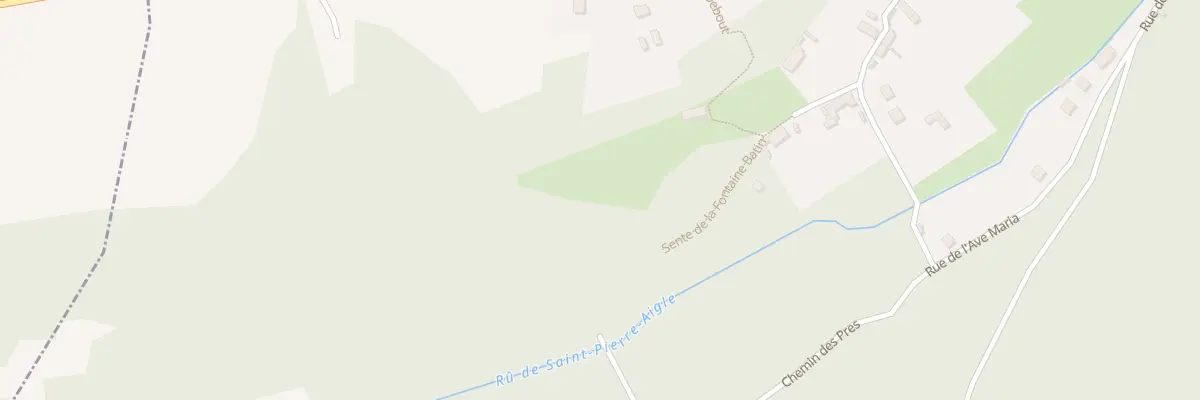 Plan du 1 Sen du Debout à Dommiers