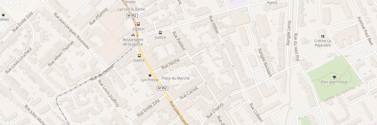 Plan du 21 Rue Pasteur à Lys-lez-Lannoy