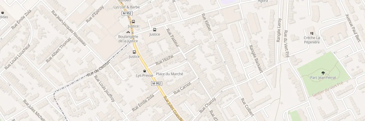 Plan du 19 Rue Pasteur à Lys-lez-Lannoy