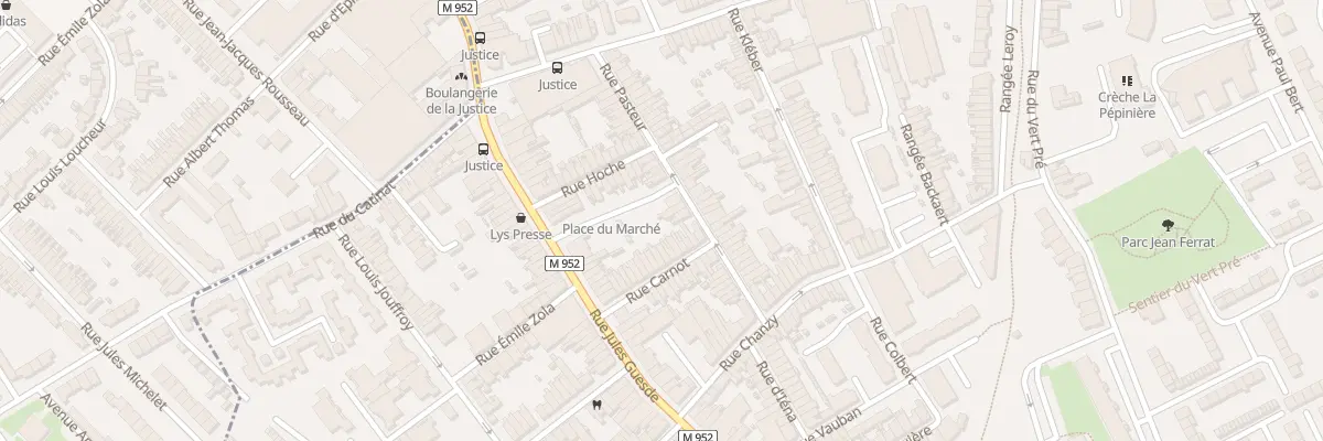 Plan du 11 Rue Pasteur à Lys-lez-Lannoy