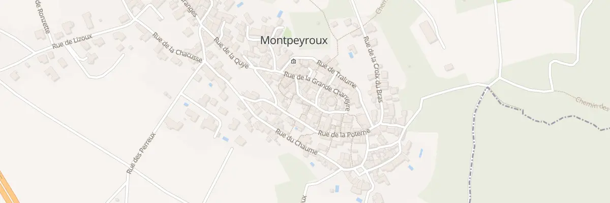 Plan du 8 Rue du Donjon à Montpeyroux
