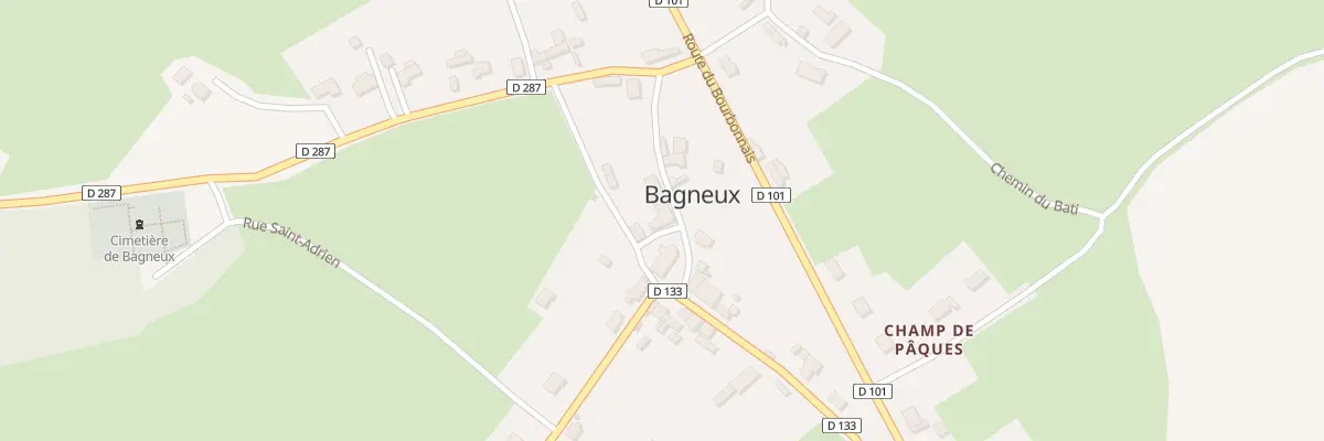 Plan du 1 Rue du Cordonnier à Bagneux