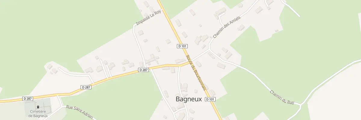 Plan du 1 Rue du Champ Chapolet à Bagneux