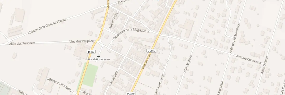Plan du 207 Gr Grande Rue à Aigueperse