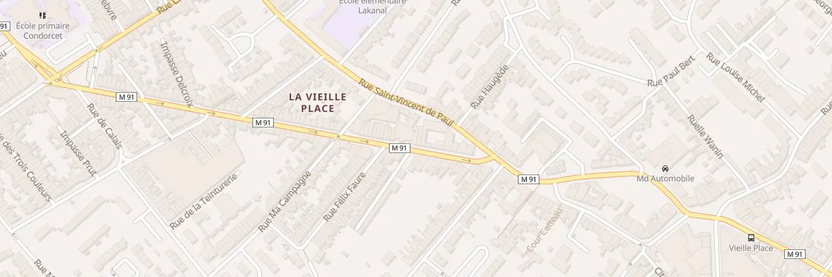 Plan du 82 Rue Henri Briffaut à Wattrelos