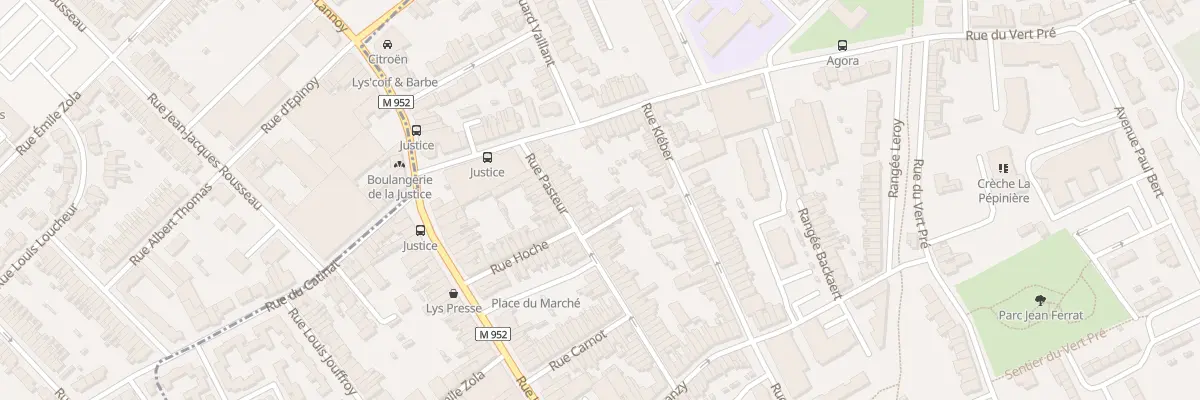 Plan du 34B Rue Pasteur à Lys-lez-Lannoy