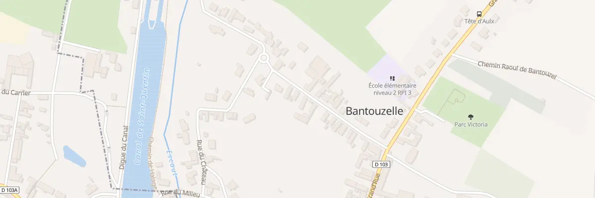 Plan du 14 Rue de la Vaucelette à Bantouzelle
