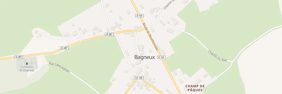 Plan du 7 Rue du Lavoir à Bagneux