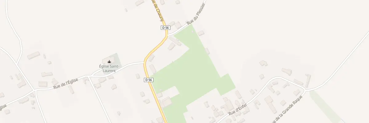 Plan du 18 Rue de Chauny à Saint-Paul-aux-Bois