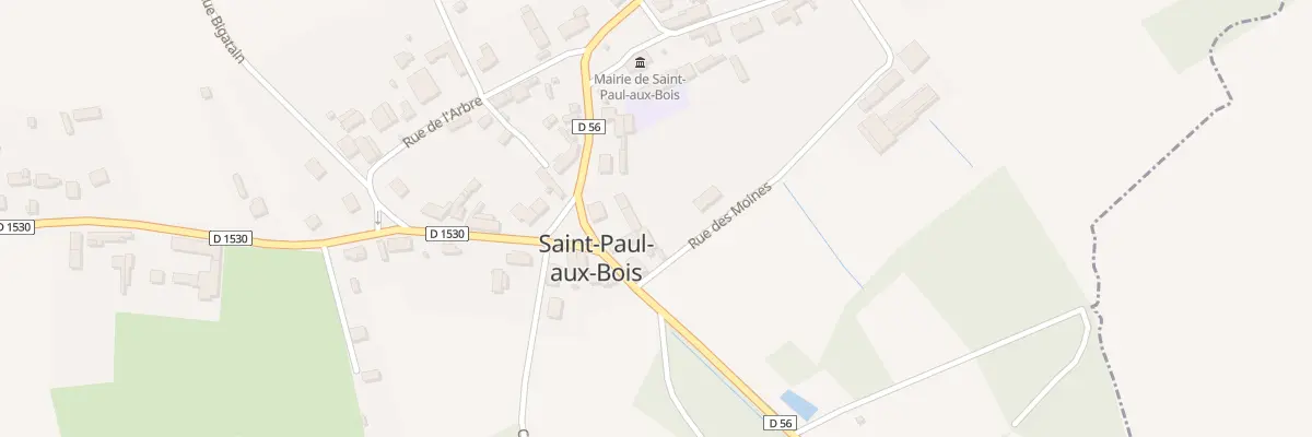 Plan du 30 Rue de Chauny à Saint-Paul-aux-Bois