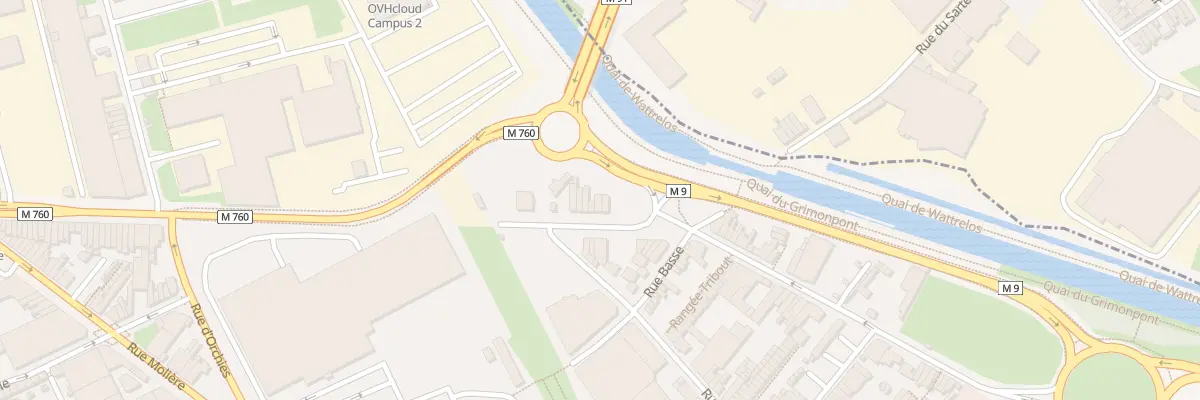 Plan du 283 Bd Beaurepaire à Roubaix