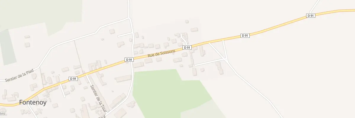 Plan du 5 Rue de Soissons à Fontenoy