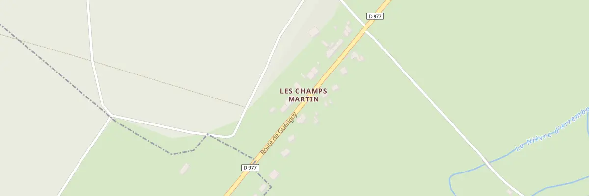 Plan du 5 Les Champs Martin à Poiseux