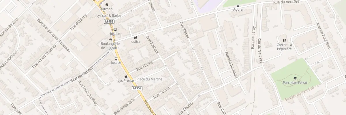 Plan du 34 Rue Pasteur à Lys-lez-Lannoy