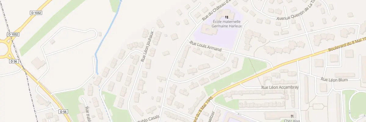 Plan du 24 Rue du Château-d’Eau à Chauny