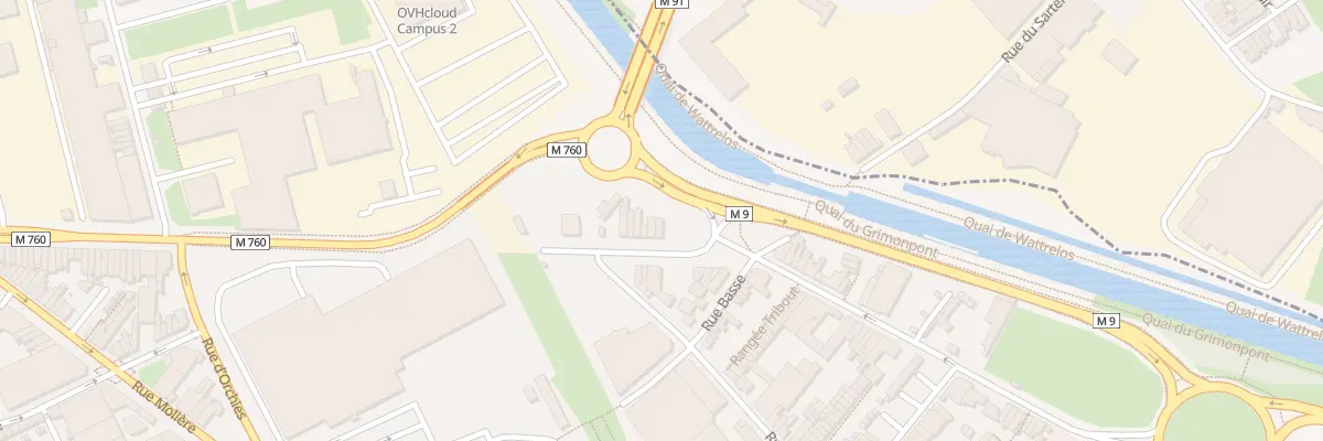 Plan du 285 Bd Beaurepaire à Roubaix