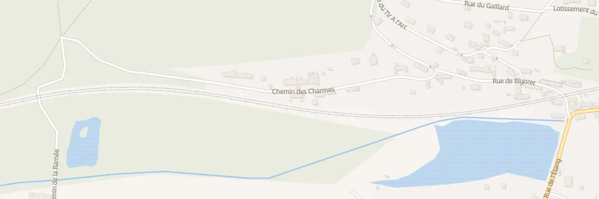 Plan du 15 Che des Charmes à Villers-Cotterêts